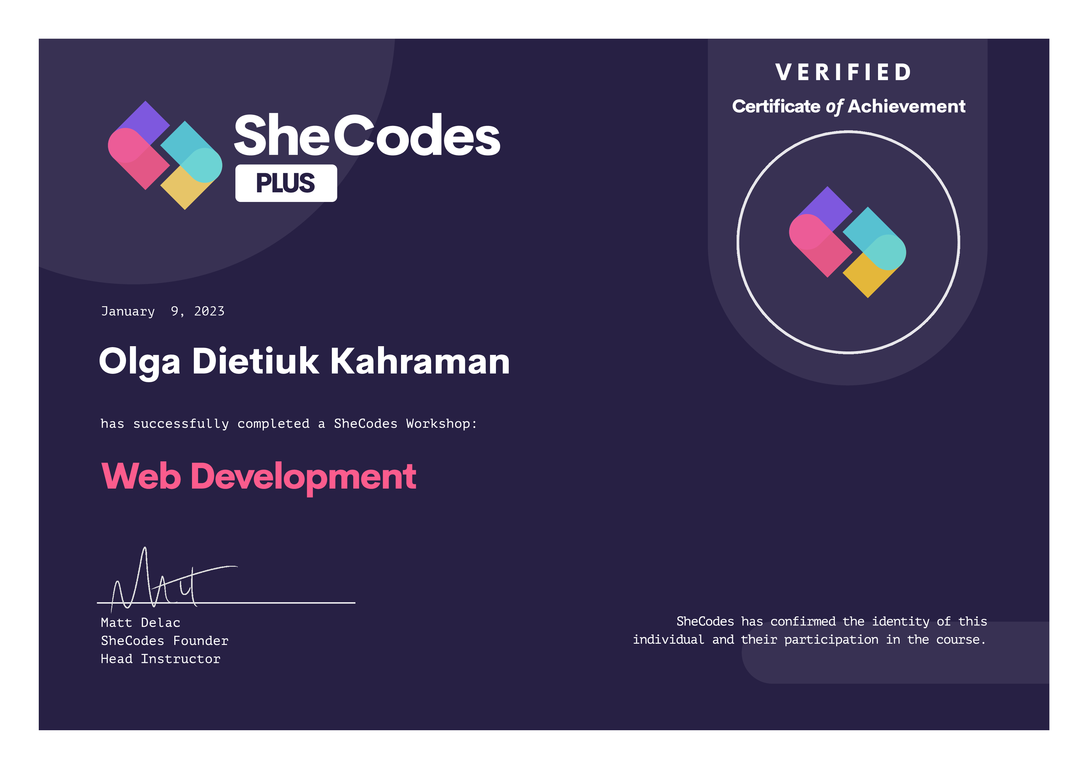 SheCodes Web Development